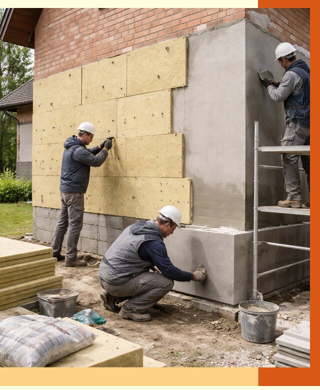 Утепление частного дома в Ростове под ключ от 7697 руб/м2 — недорого | ТепломастерРсв