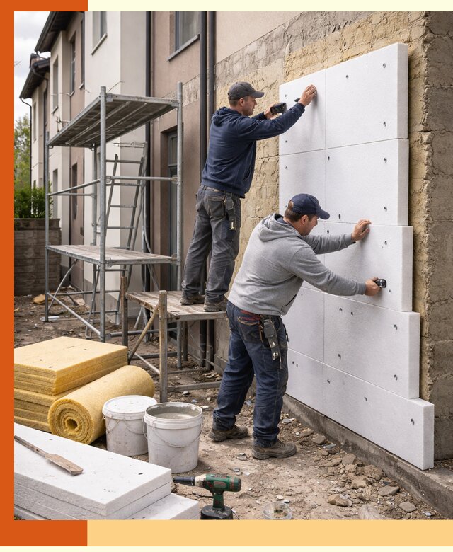 Утепление таунхауса с гарантией комфорта в Ростове