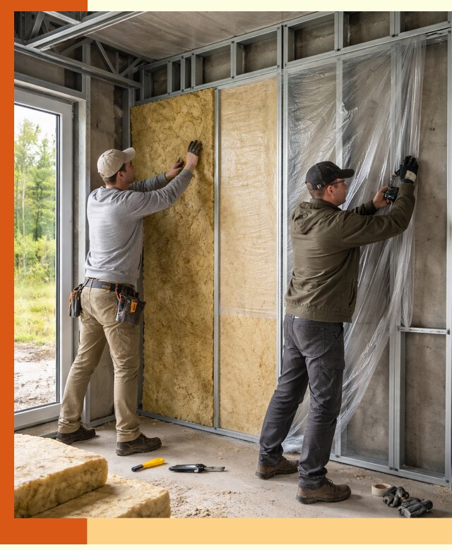 Утепление дома из ЛСТК в Ростове с гарантией качества и эффективности