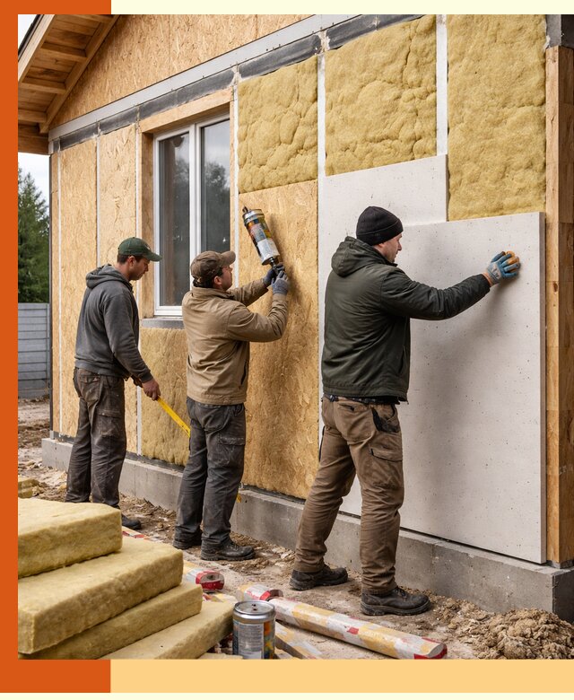 Профессиональное утепление дома из SIP-панелей в Ростове