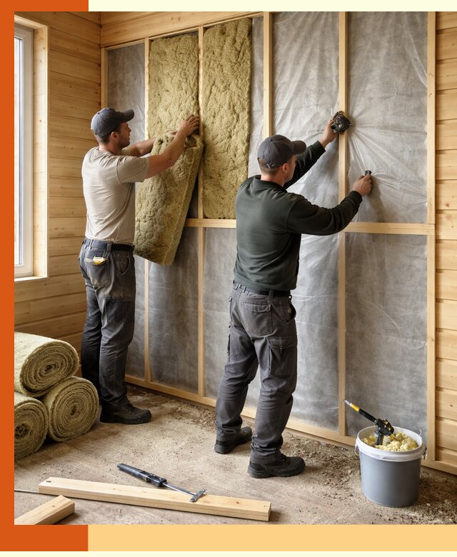 Утепление дома из минибруса в Ростове: комплексные теплоизоляционные работы