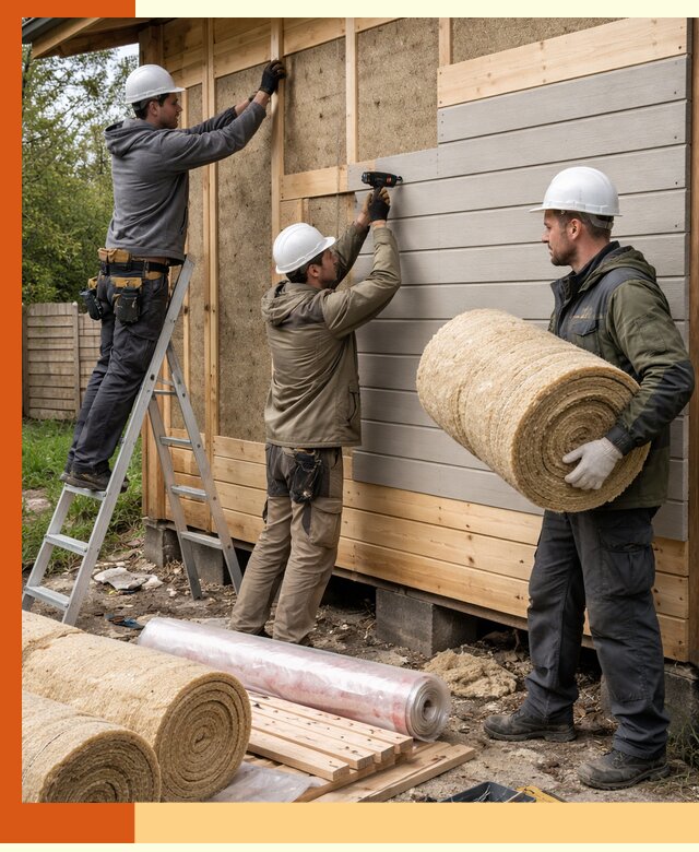 Утепление бани снаружи в Ростове профессионально и надежно