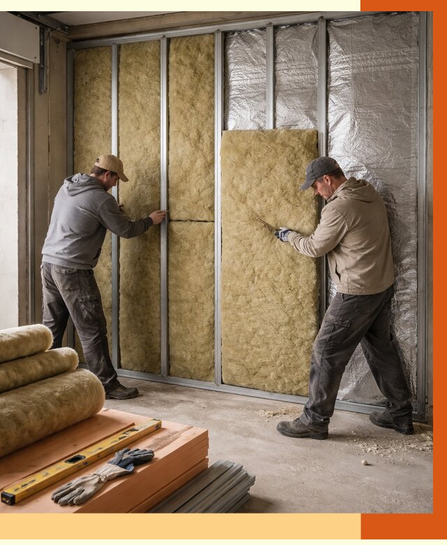 Утепление гаража изнутри в Ростове от 7697 руб/м2 — работы и цена | ТепломастерРсв