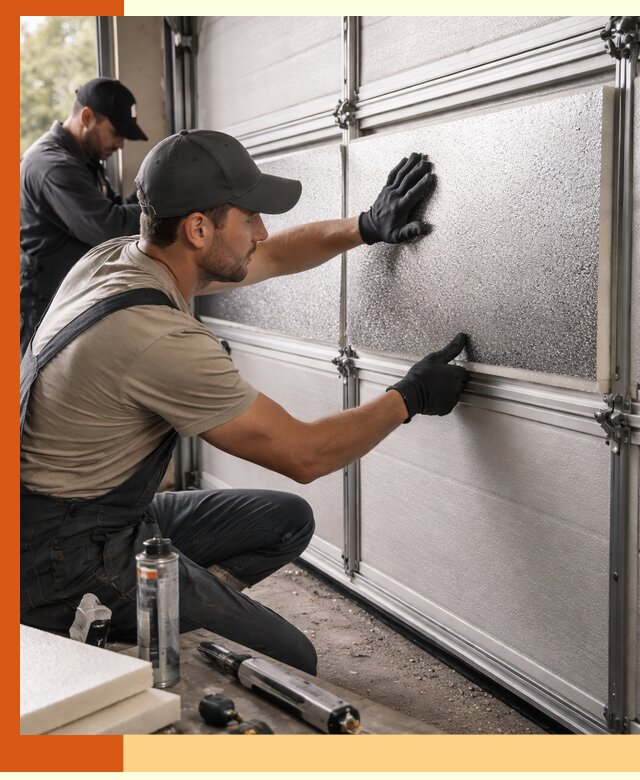 Утепление гаражных ворот в Ростове качественно и надежно