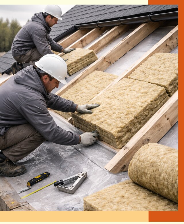 Утепление крыши в Ростове от 1899 руб./м2 — комплексное утепление кровли | ТепломастерРсв