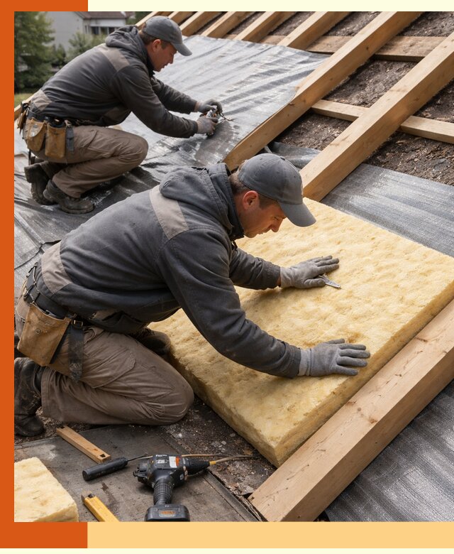 Профессиональное утепление крыши в Ростове качественно и надежно