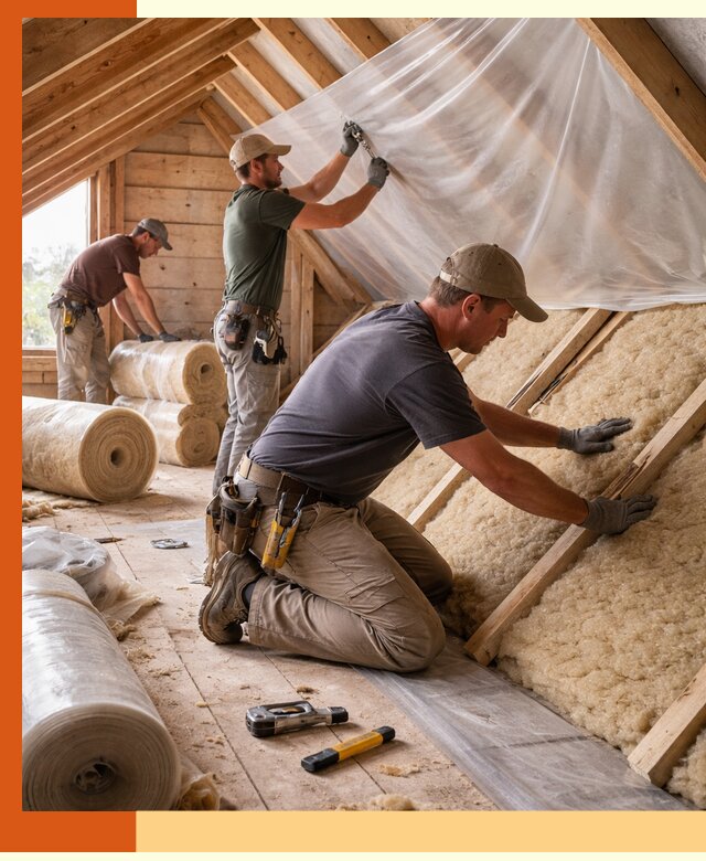 Утепление крыши изнутри в Ростове: профессионально и надежно