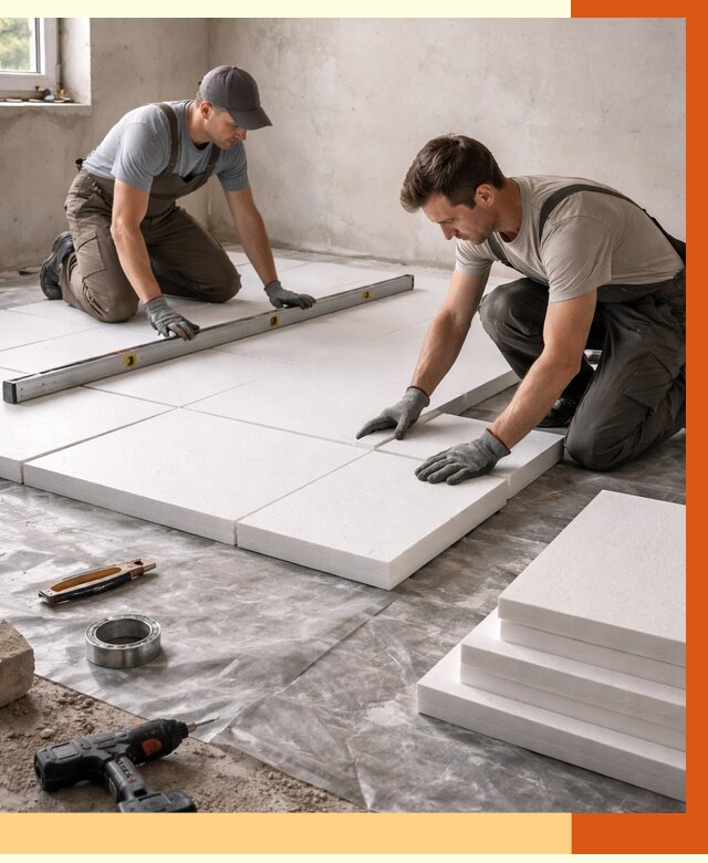 Утепление бетонного пола в Ростове от 2566 руб/м2 — монтаж и цена | ТепломастерРсв