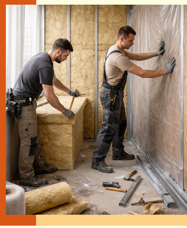 Профессиональное утепление лоджии в Ростове эффективно и надежно