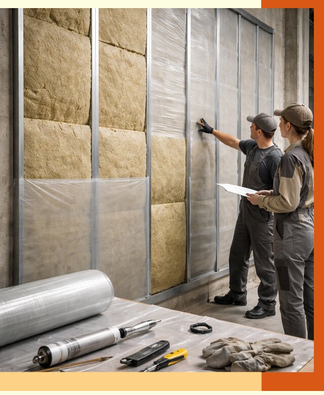 Утепление склада химсырья в Ростове от 4618 руб. под ключ | ТепломастерРсв