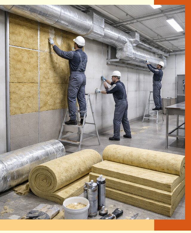 Утепление пищевого цеха в Ростове от 12829 руб./м² — комплексно под ключ | ТепломастерРсв