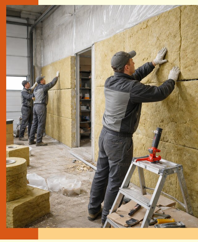 Утепление автосервиса и мастерских в Ростове качественно и надёжно