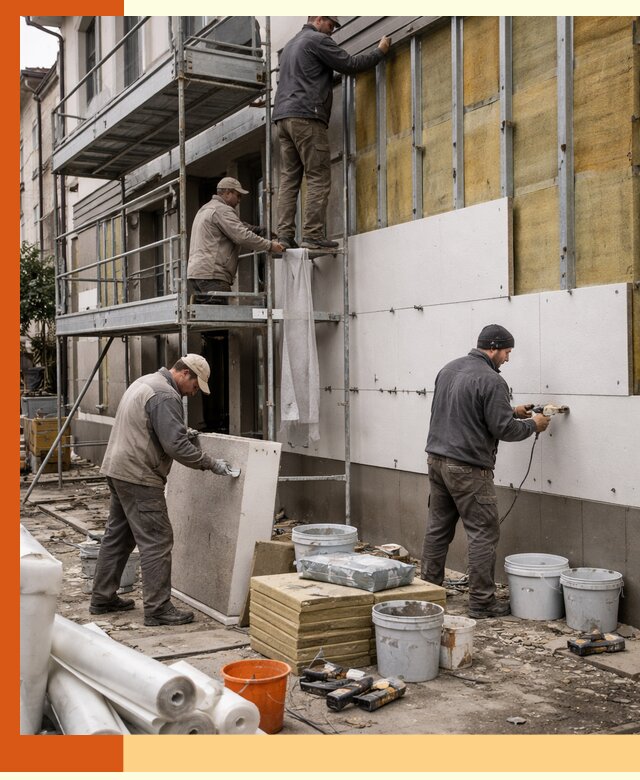 Утепление гостиницы под ключ в Ростове с гарантией качества