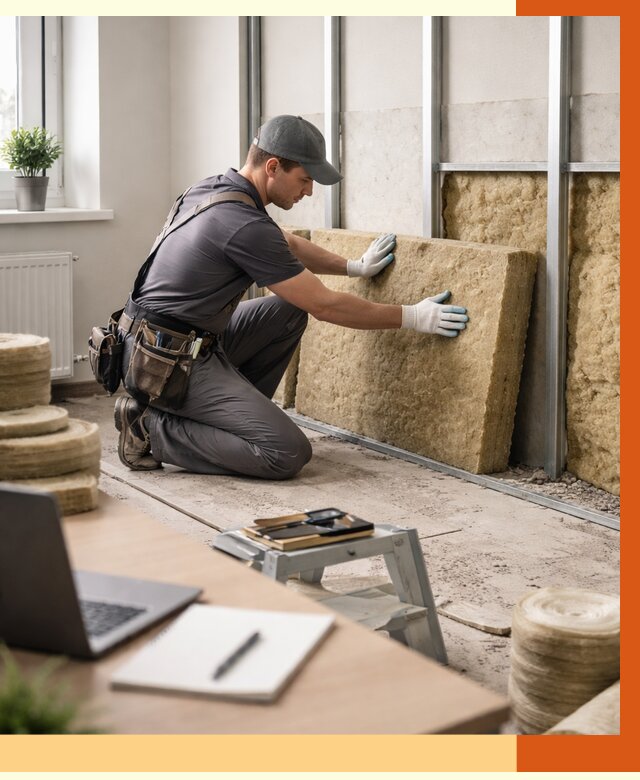 Утепление офиса в Ростове от 4618 руб/м2 — комплексное утепление офиса под ключ | ТепломастерРсв