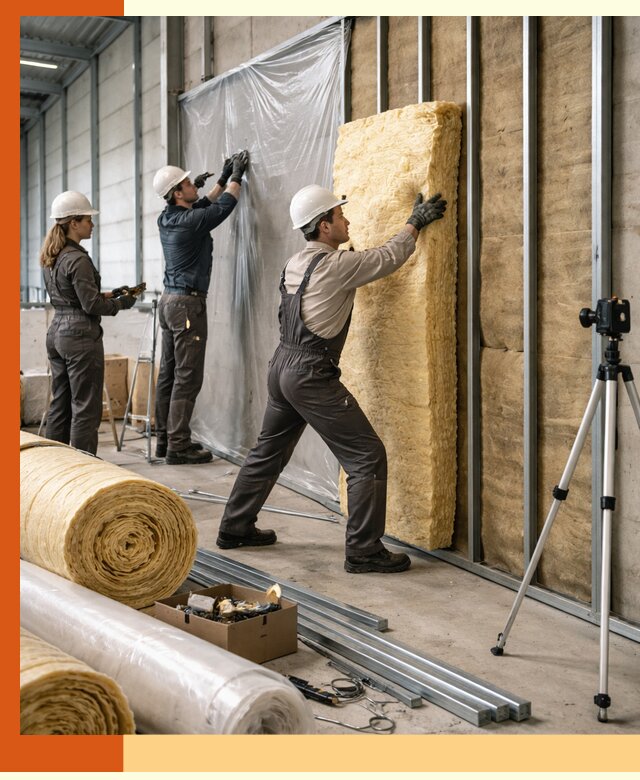 Утепление складского терминала в Ростове профессионально и надёжно