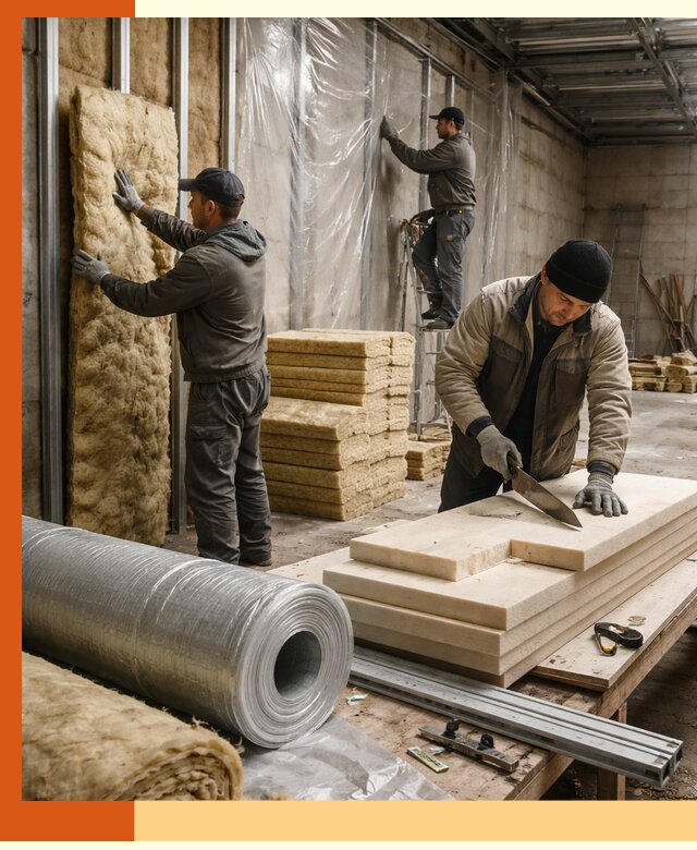 Утепление торгового склада в Ростове с энергоэффективными решениями