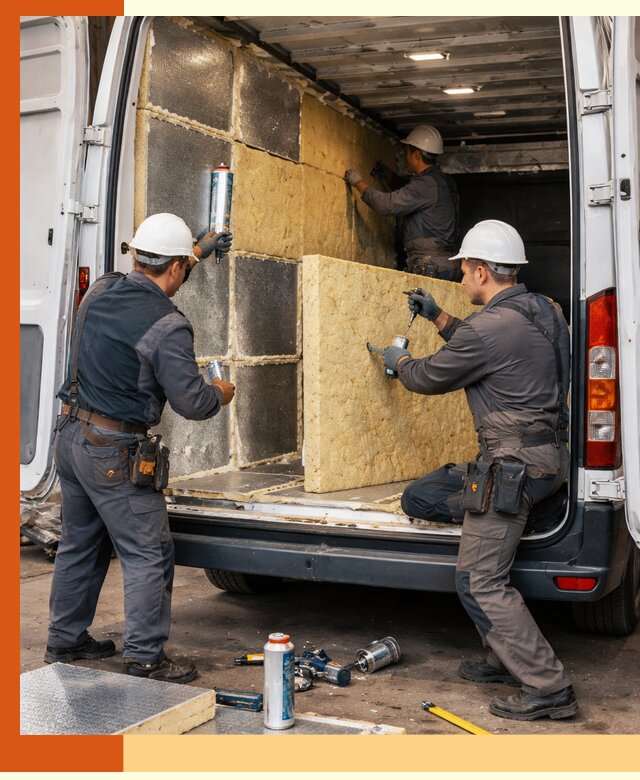 Утепление фургона-рефрижератора в Ростове для сохранения температуры