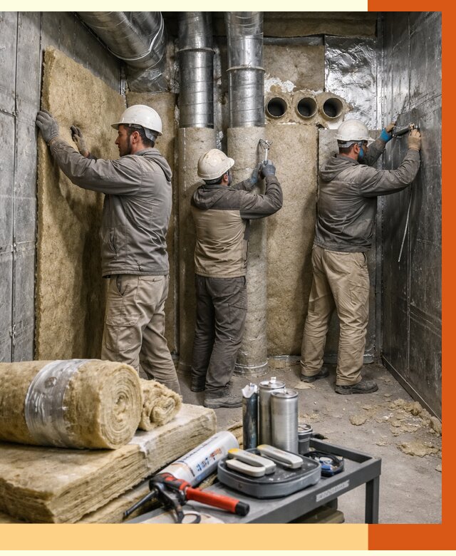 Утепление венткамеры в Ростове под ключ от 1488 руб. — профессионально | ТепломастерРсв