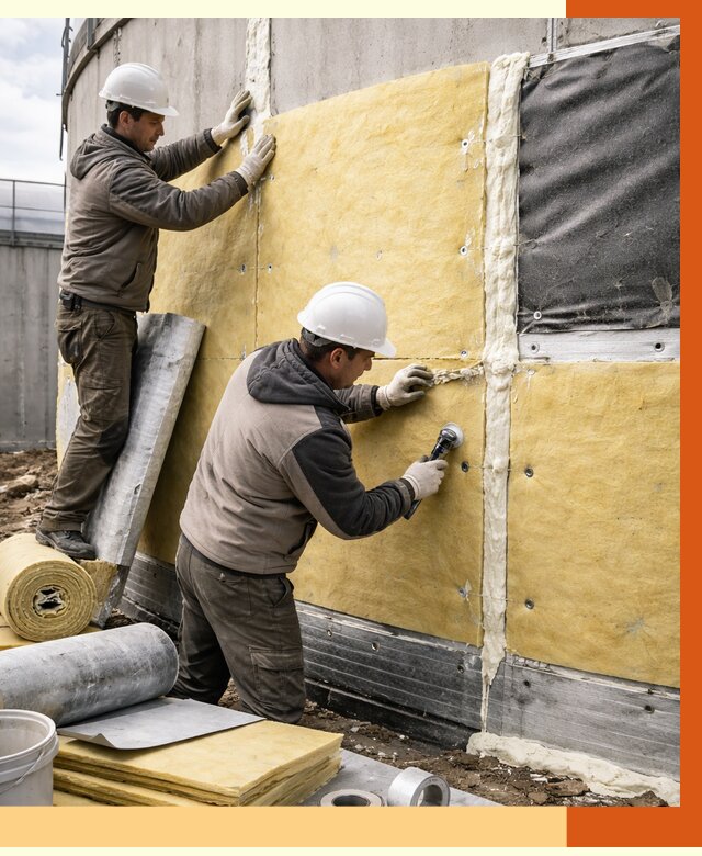 Утепление резервуара в Ростове от 28223 руб/м2 — монтаж ППУ и комплекс под ключ | ТепломастерРсв