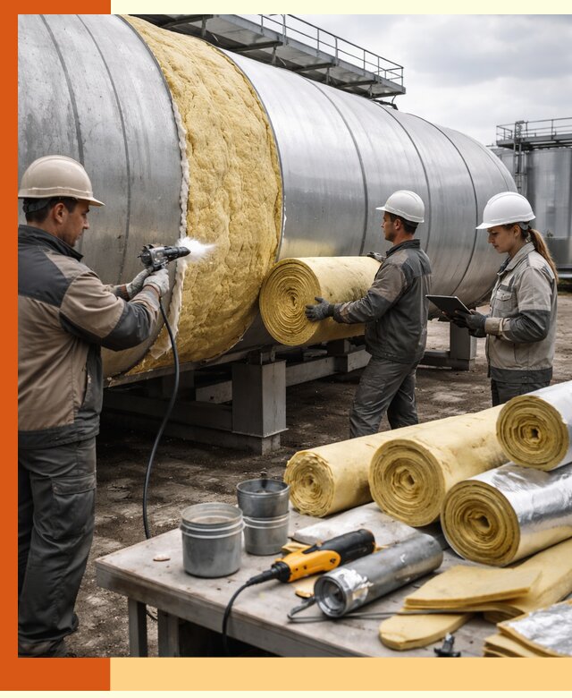 Утепление цистерны в Ростове — утеплители и монтаж под ключ