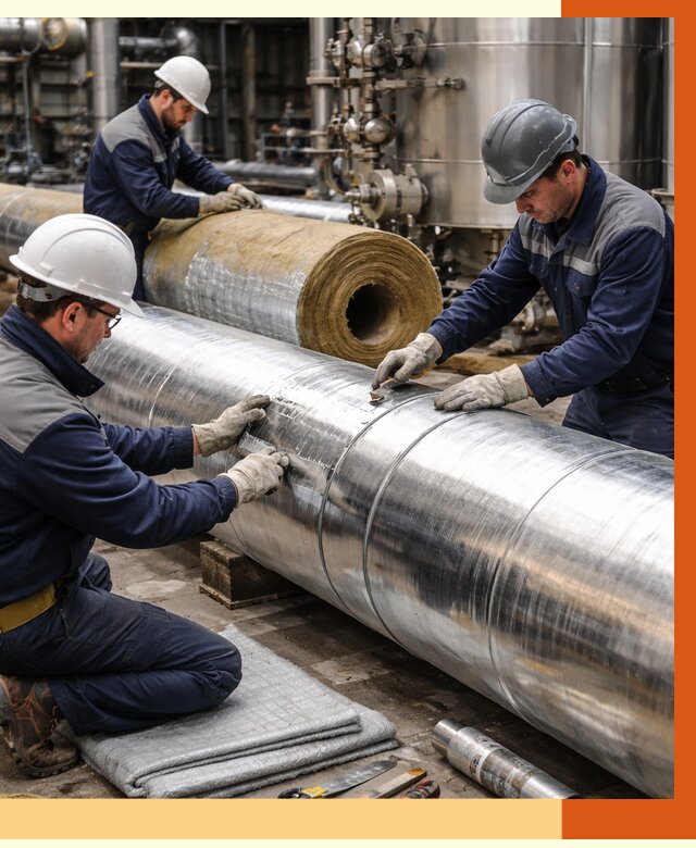 Утепление технологического оборудования в Ростове от 4310 руб. за м2 | ТепломастерРсв