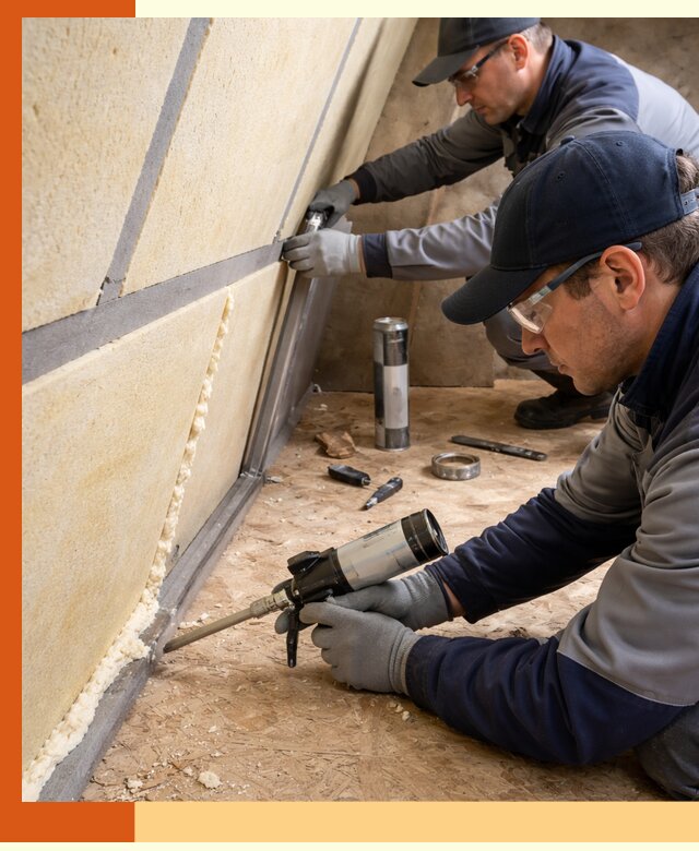 Герметизация стыков ППУ в Ростове — надежное уплотнение швов