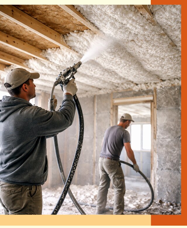 Утепление пеноизолом в Ростове от 1642 руб./м2 под ключ | ТепломастерРсв