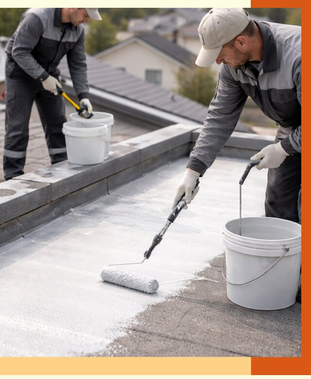 Утепление кровли жидкой теплоизоляцией в Ростове от 2207 руб./м2 | ТепломастерРсв