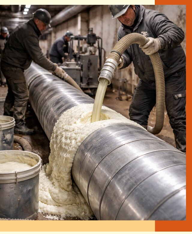 Утепление теплотрассы жидкой теплоизоляцией в Ростове от 4310 руб. | ТепломастерРсв