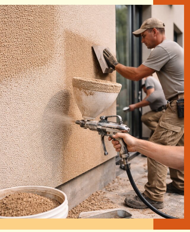 Утепление фасада жидкой пробкой в Ростове от 4926 руб./м² под ключ | ТепломастерРсв