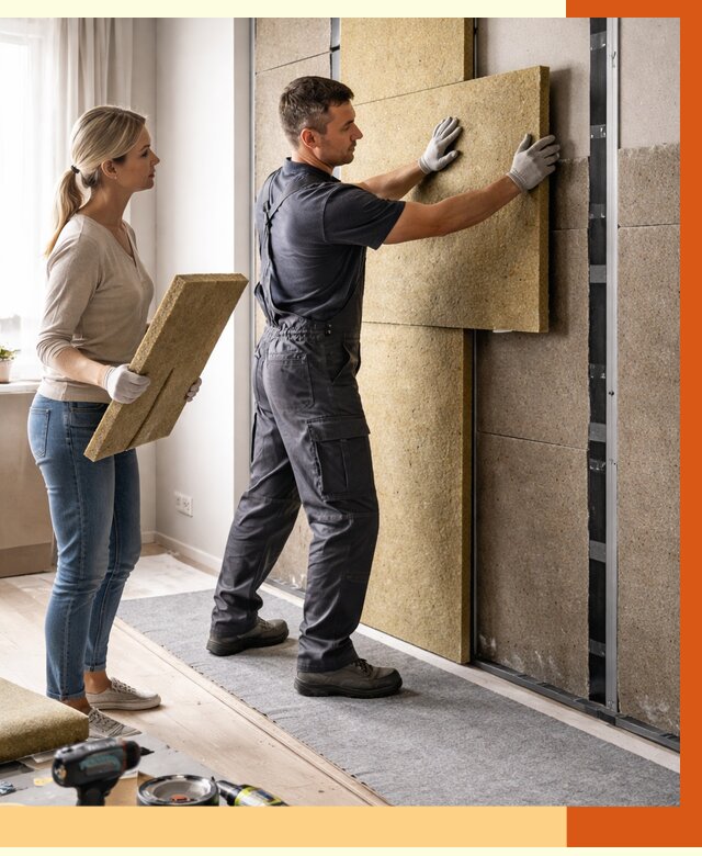 Профессиональная шумоизоляция квартиры в Ростове от 7697 руб. за м2 | ТепломастерРсв