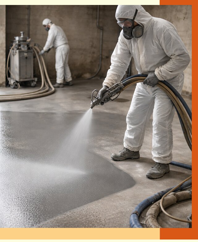 Гидроизоляция полимочевиной в Ростове от 8724 руб/м² — напыление полимерной гидроизоляции | ТепломастерРсв