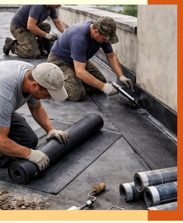 Гидроизоляция кровли в Ростове от 4618 руб. — профессиональная гидроизоляция крыши | ТепломастерРсв