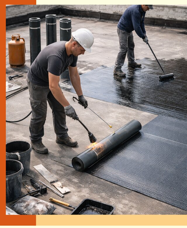 Гидроизоляция кровли в Ростове — надежная защита от протечек