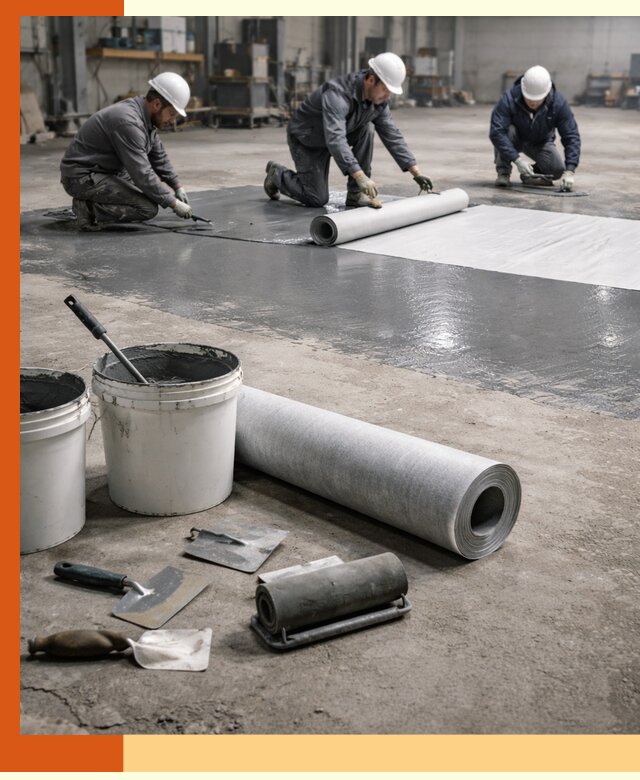 Гидроизоляция промышленного пола в Ростове — защита и долговечность