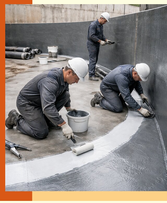 Гидроизоляция резервуара для топлива в Ростове