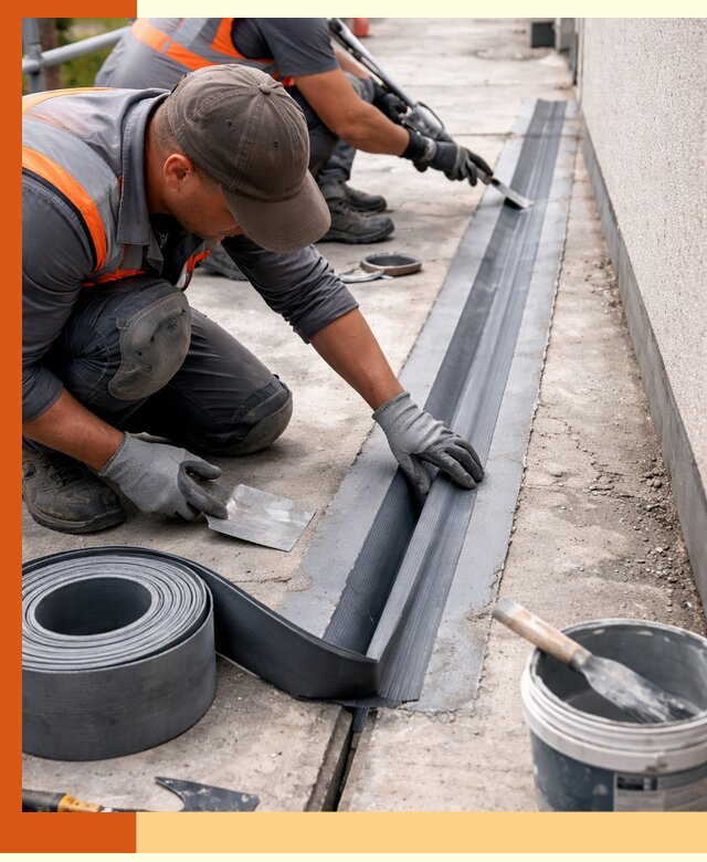 Гидроизоляция деформационного шва в Ростове профессионально и надежно