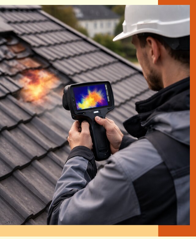 Тепловизионное обследование кровли в Ростове от 4618 руб. — ТепломастерРсв под ключ