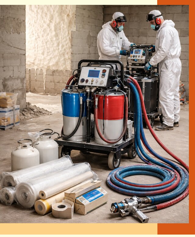 Аренда установки для напыления ППУ в Ростове от 35921 руб. | ТепломастерРсв