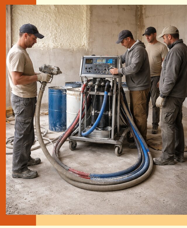 Аренда установки для напыления ППУ в Ростове на выгодных условиях