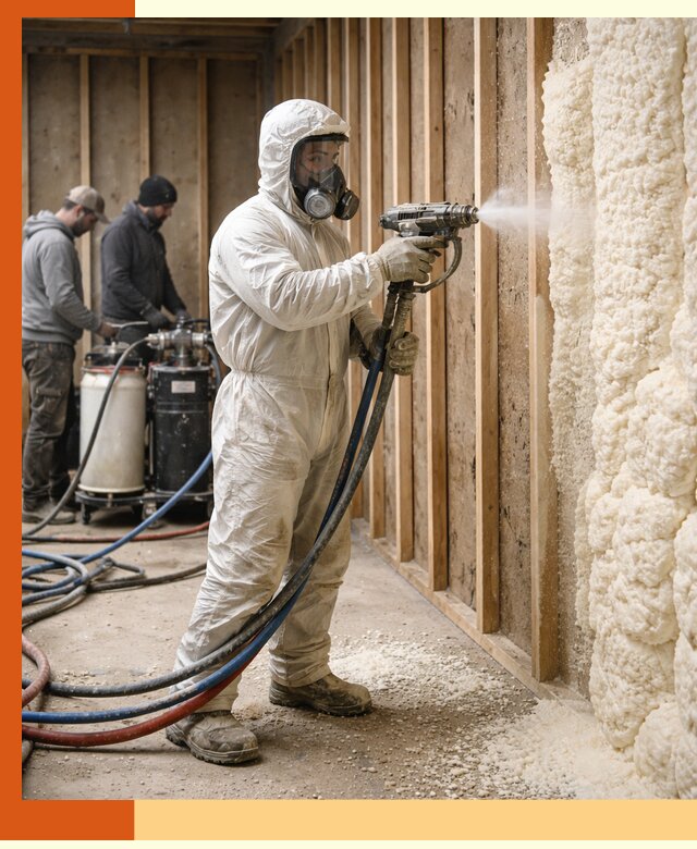 Обучение напылению ППУ: курсы для специалистов в Ростове