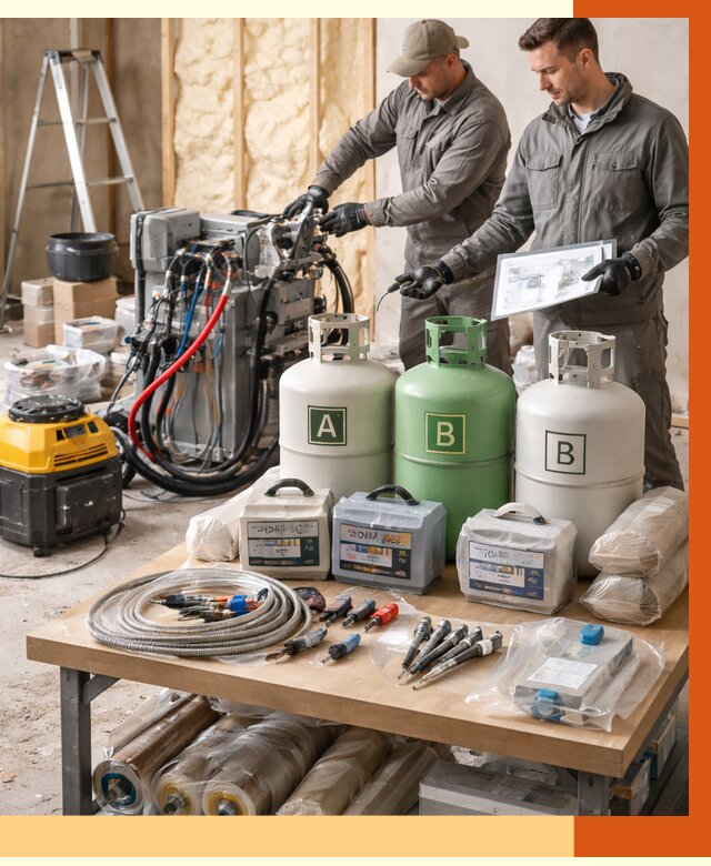 Продажа компонентов ППУ с консультацией в Ростове от 4310 руб. | ТепломастерРсв